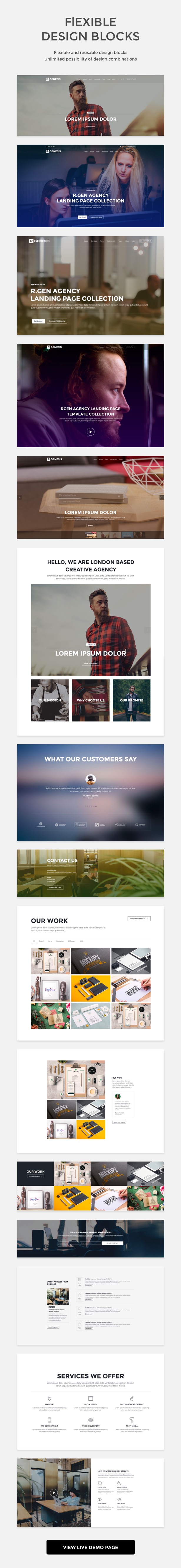 Rgen Agency Landing Pages