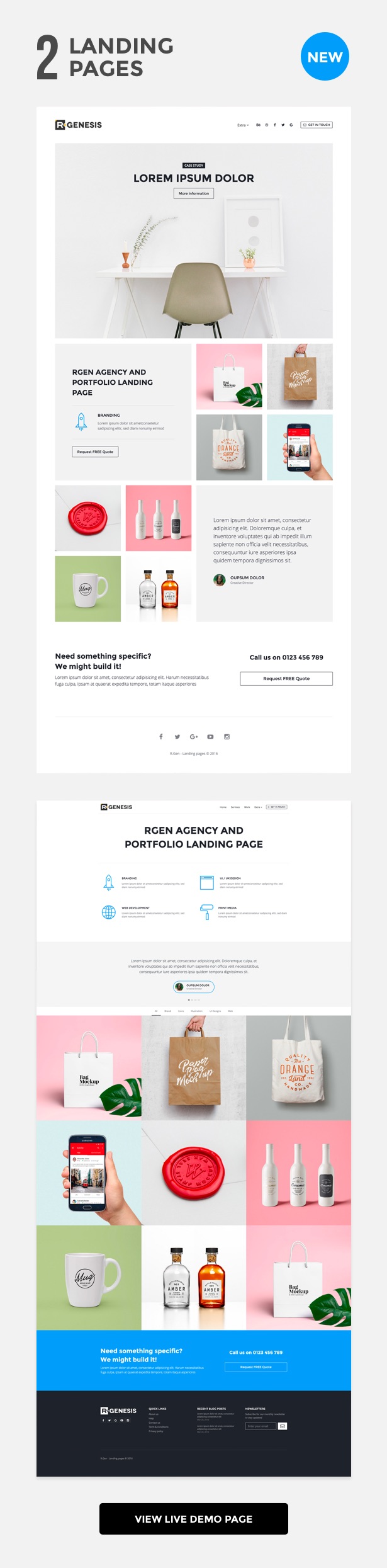 Rgen Agency Landing Pages